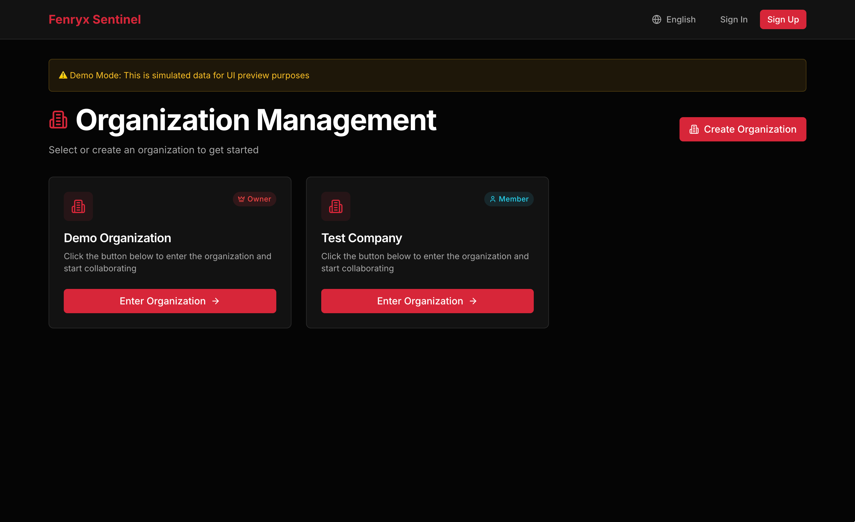 Sentinel - Security Dashboard